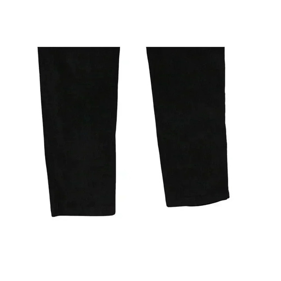 NWT Alison Sheri Corduroy Pants Small Pleated Straight Leg Academia Preppy Black - Picture 10 of 12